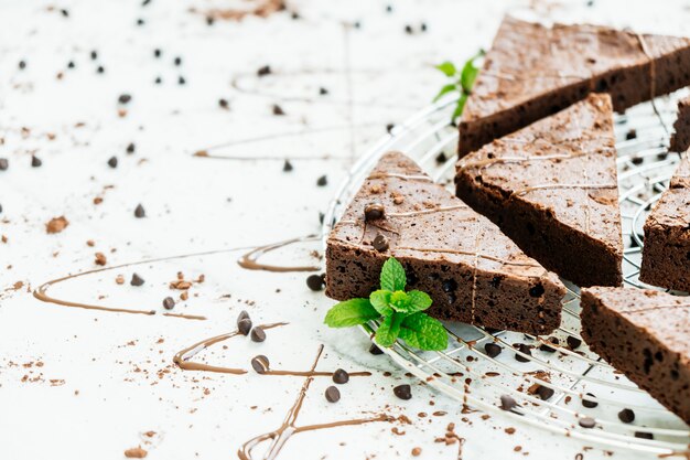 Brownies de chocolate