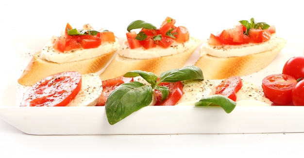 Foto gratuita bruschetta