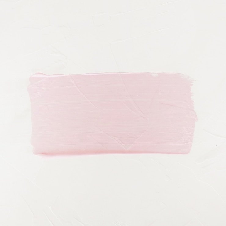 Photo Gratis brush stroke. acrylic paint stain. pink color stroke of the paint brush isolated on white