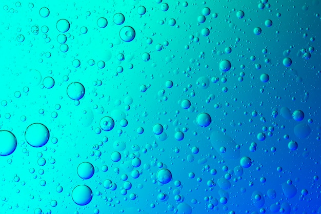 Burbuja de aceite degradado de fondo abstracto en papel tapiz de agua