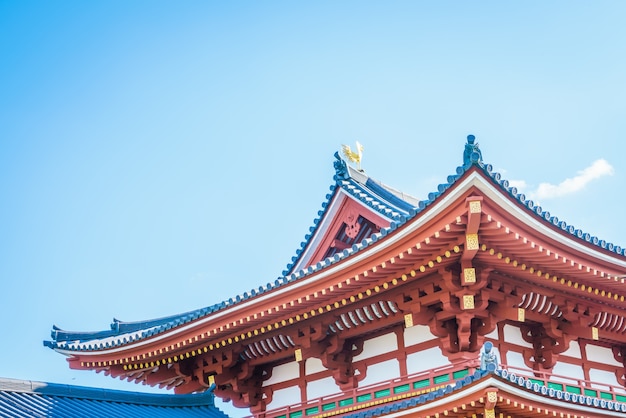 Byodo-en el templo de Kyoto, Japón