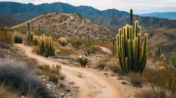 Foto gratuita cactus del desierto en la naturaleza