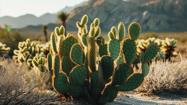 Foto gratuita cactus del desierto en la naturaleza