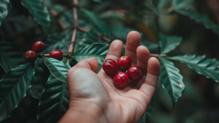 Foto gratuito el café adulto cosechando
