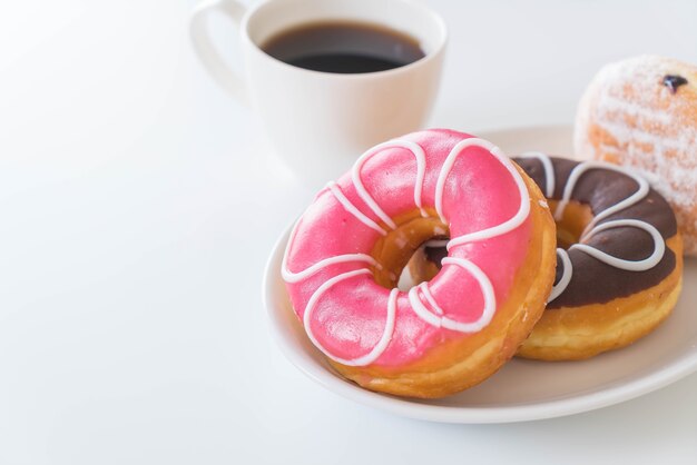 Café y donuts