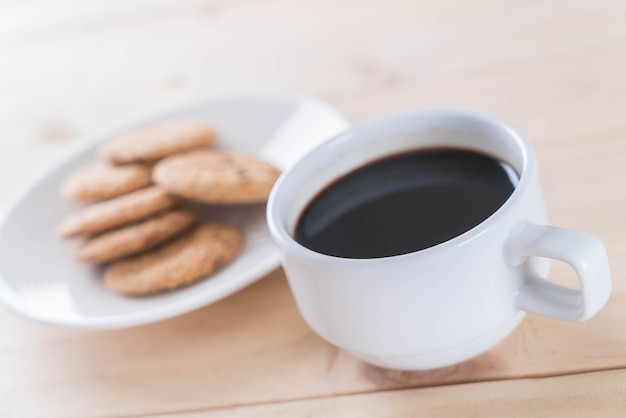 Café y galletas