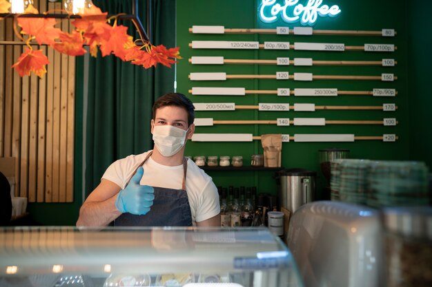 Cafetería pequeña empresa