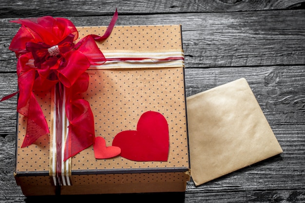 caja de regalo para San Valentín