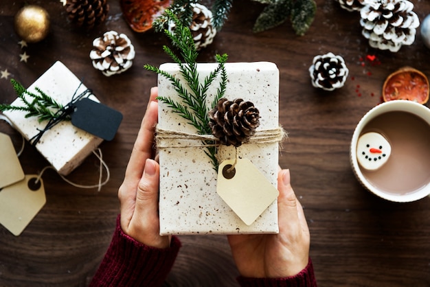 Cajas de regalo de navidad