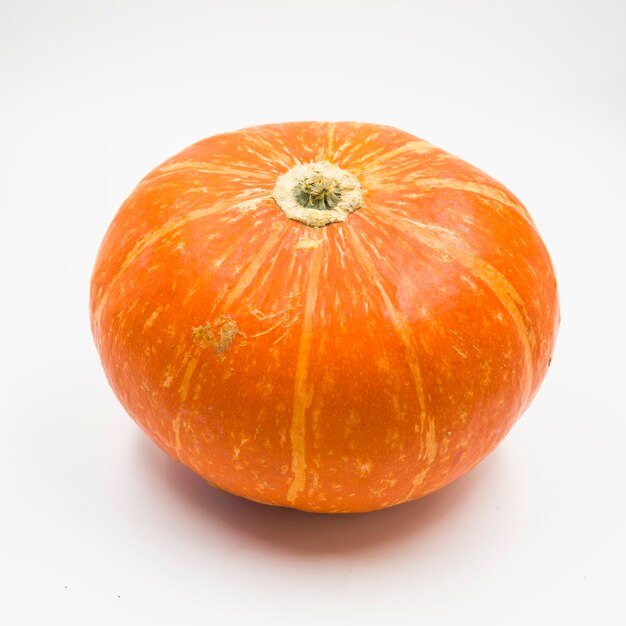 Calabaza naranja fresca