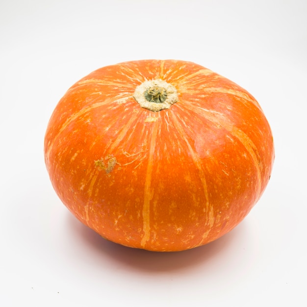 Calabaza naranja fresca