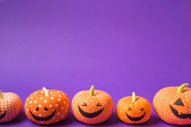 Calabazas felices de Halloween