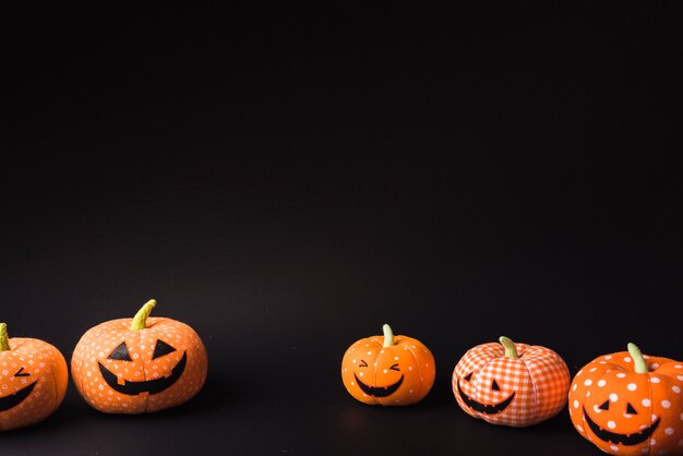 Calabazas suaves de Halloween