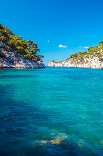 Calanques de Port Pin en Cassis, Francia