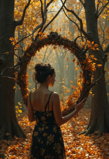 El cálido editorial estético de otoño