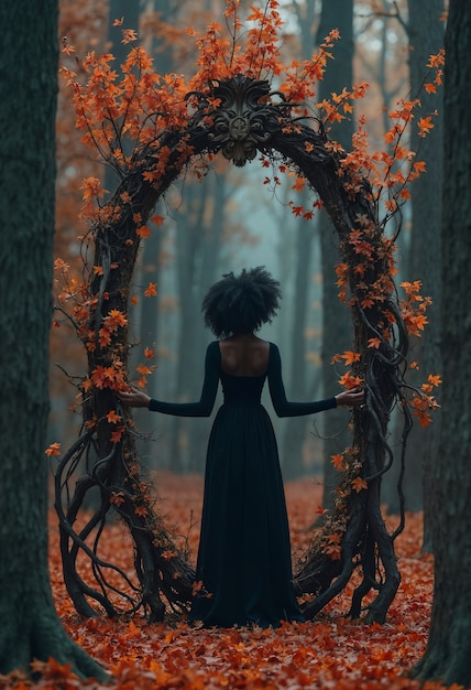 El cálido editorial estético de otoño