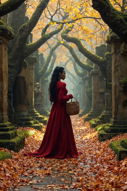 El cálido editorial estético de otoño
