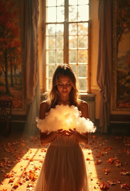 El cálido editorial estético de otoño