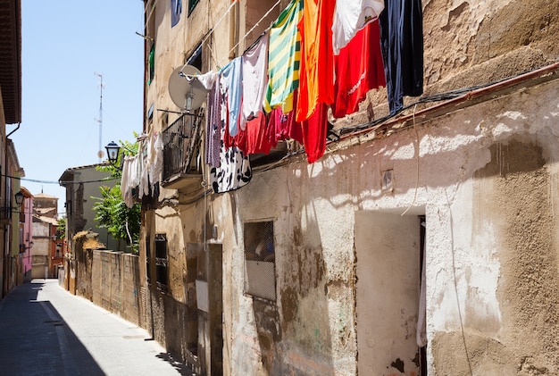 Foto gratuita calle del casco antiguo. huesca