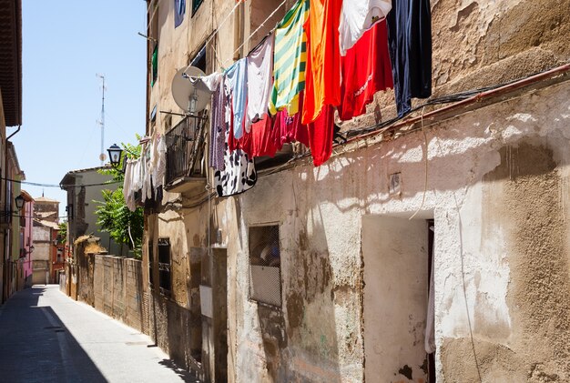 calle del casco antiguo. Huesca