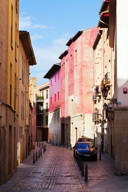 calle en la ciudad vieja. Logroño