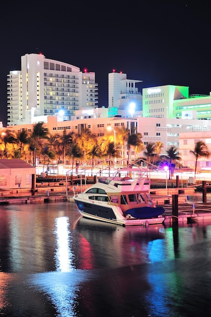 Foto gratuita calle de la playa del sur de miami