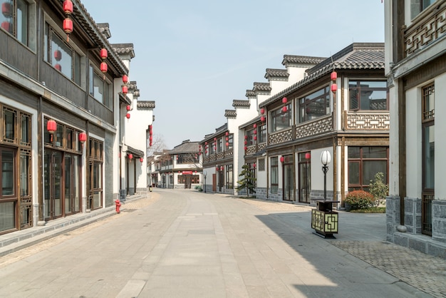 calle típica del pueblo