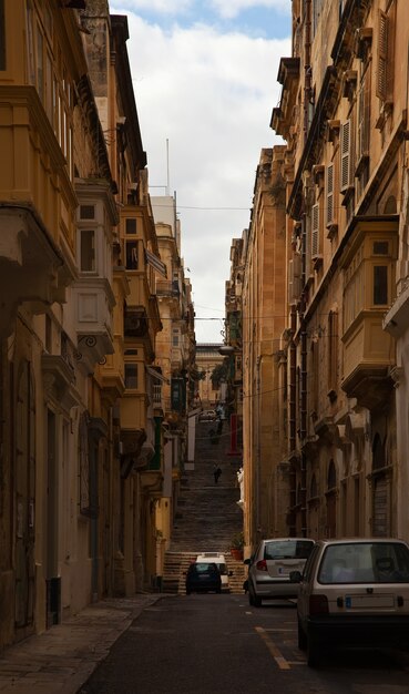 Calle en una vieja ciudad europea