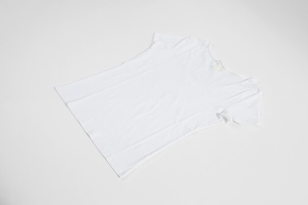 Camiseta plana blanca