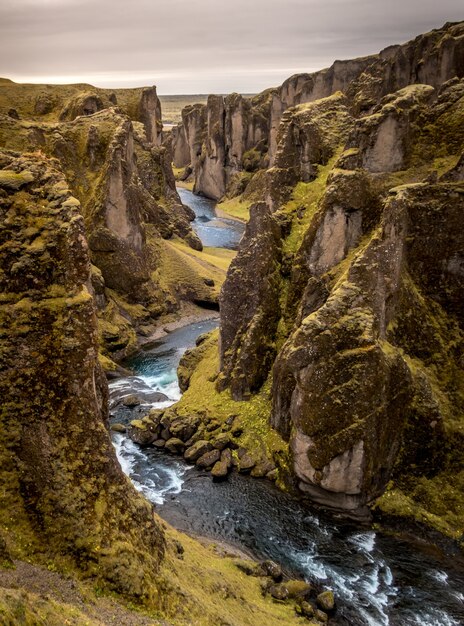 Cañón Fjardarargljufur en Islandia