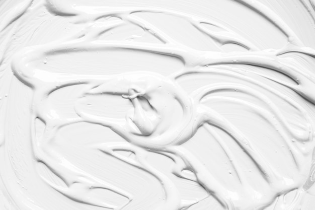 Capa de pintura abstracta de color blanco
