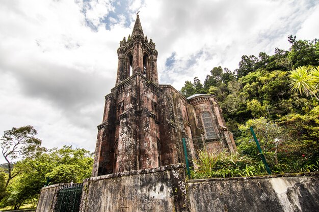 Capilla de Nuestra Señora de las Victorias se encuentra en Furnas, en la isla de la isla de Sao Miguel, en las Azores