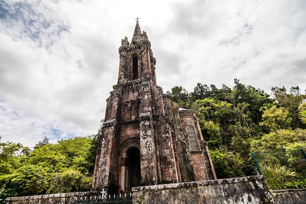 Capilla de Nuestra Señora de las Victorias se encuentra en Furnas, en la isla de la isla de Sao Miguel, en las Azores