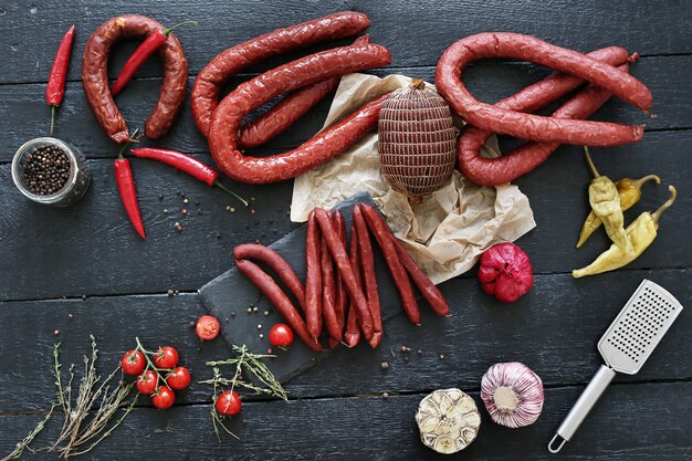 Carne con tomate y tomillo.