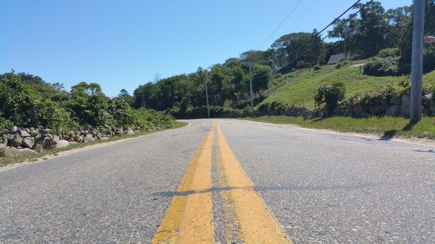 Carretera por el campo