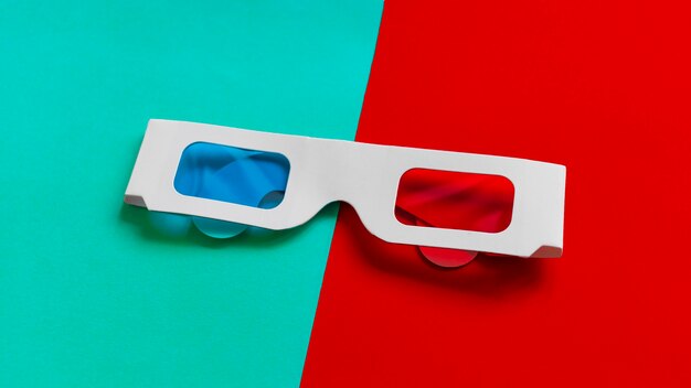 Cartón 3d gafas