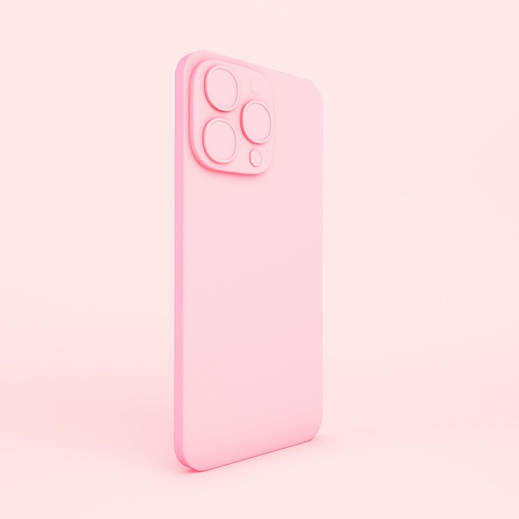Foto gratuito cartoon clean phone 14 parte posterior derecha