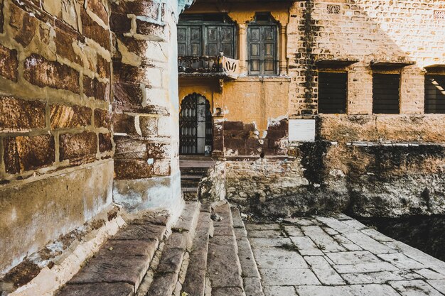 Casa antigua en Rajathan, India