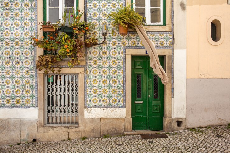 Foto gratuito casa tradicional en lisboa