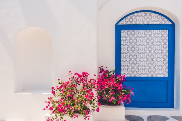 Foto gratuita casa de verano azul egeo grecia