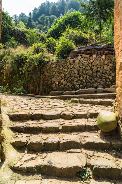 Casas rurales en antigua aldea