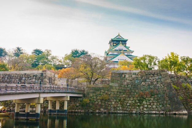 Castillo de Osaka en Osaka Japón