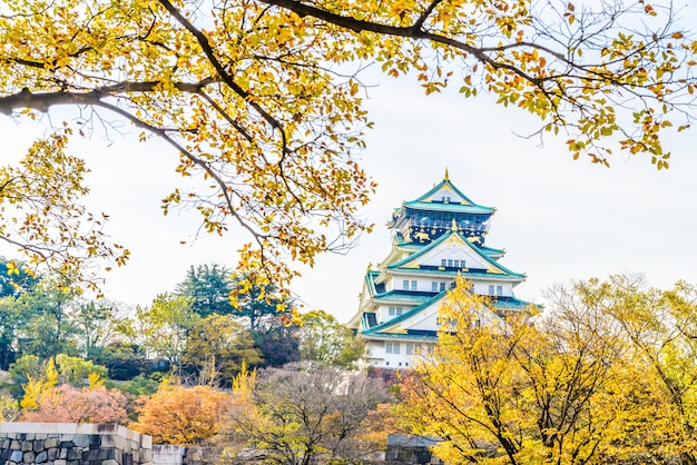 Foto gratuita castillo de osaka