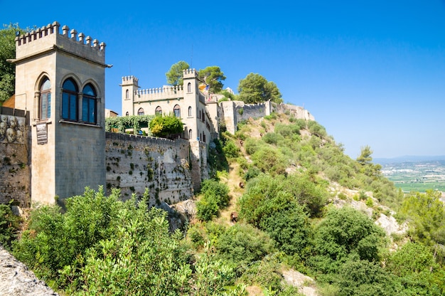 Castillo de Xativa en Xàtiva, Valencia, España