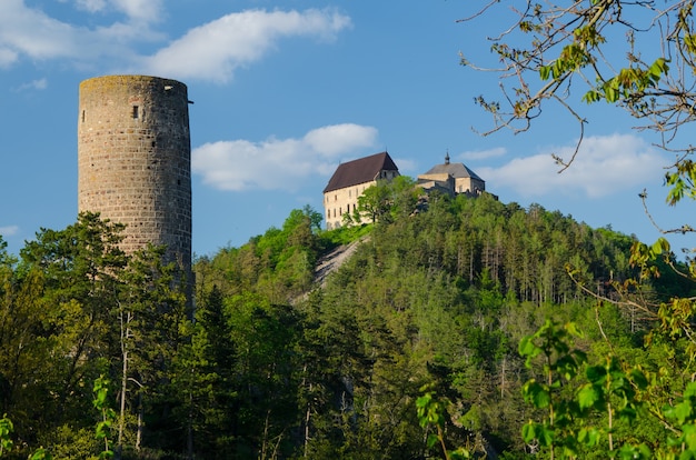 Foto gratuita castillos de zebrak y tocnik en república checa