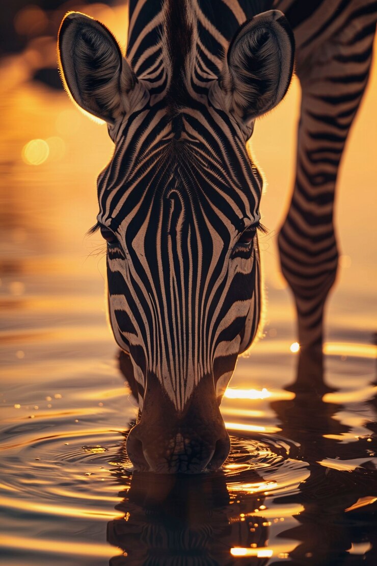 Foto gratuito cebra en la naturaleza