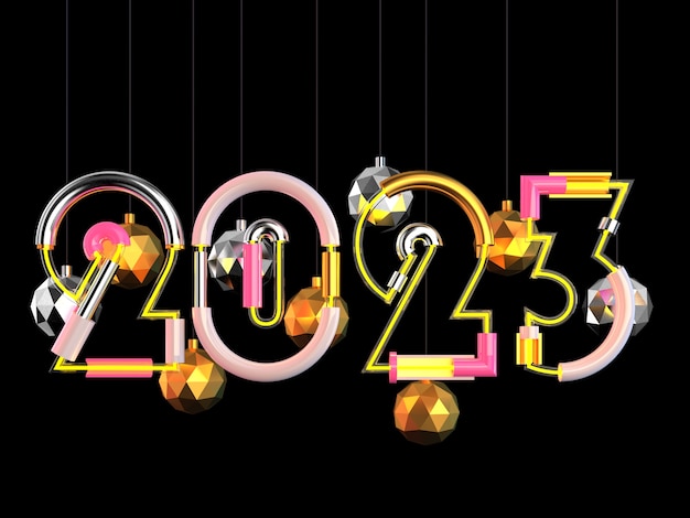 Foto gratuita celebración del año nuevo 2023