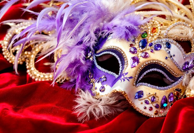 Celebración del carnaval de Venecia