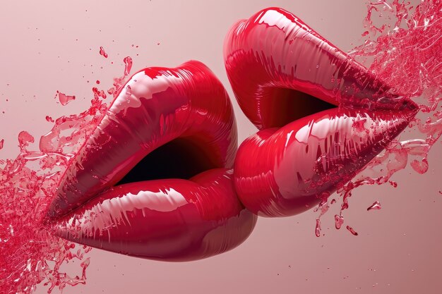 Celebración del día internacional del beso.