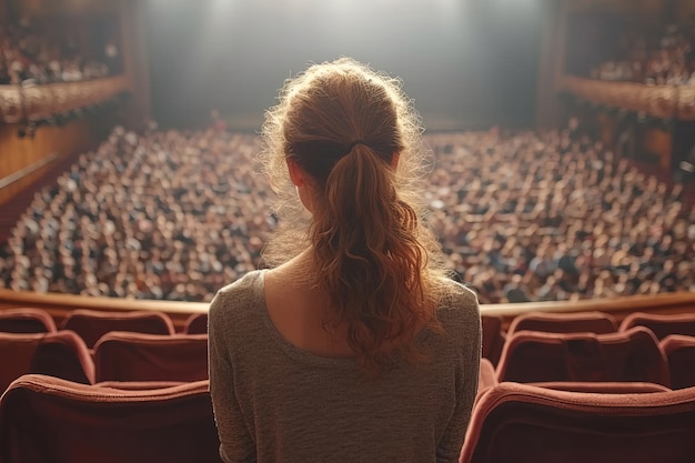 Foto gratuita celebración del día mundial del teatro.